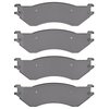 1214-0702-10 Heavy-Duty Semi-Metallic Brake Pads, 2000-2008 Mopar, Position: Rear,Front - image 2