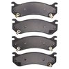 1214-0785-00 Heavy-Duty Semi-Metallic Brake Pads, 1999-2013 GM, Position: Front,Rear - image 2