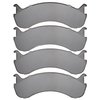 1214-0786-00 Heavy-Duty Semi-Metallic Brake Pads, Fits Select Multiple Makes/Models, Position: Rear,Fr & Rr,Fr,Rr - image 2