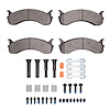 1214-0786-11 Heavy-Duty Brake Pads & Hardware Kit, Fits Select Multiple Makes/Models, Position: Front,Fr & Rr,Fr,Rr