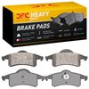 1214-0791-00 Heavy-Duty Semi-Metallic Brake Pads, 1999-2004 Mopar, Position: Rear - image 4