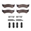 1214-0802-01 Heavy-Duty Brake Pads & Hardware Kit, 1999-2007 Ford/Lincoln/Mercury/Mazda, Position: Rear - image 2