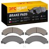1214-0825-00 Heavy-Duty Semi-Metallic Brake Pads, Fits Select GM, Position: Front,Fr,Rr - image 4