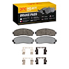 1214-0833-01 Heavy-Duty Brake Pads & Hardware Kit, 2002-2012 Multiple Makes/Models, Position: Front - image 1