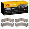 1214-0909-00 Heavy-Duty Semi-Metallic Brake Pads, 2001-2010 GM, Position: Rear - image 4