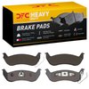 1214-0932-00 Heavy-Duty Semi-Metallic Brake Pads, 2003-2011 Ford/Lincoln/Mercury/Mazda, Position: Rear - image 4