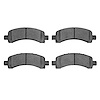 1214-0974-10 Heavy-Duty Semi-Metallic Brake Pads, 2002-2014 GM, Position: Rear - image 1