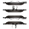 1214-1012-00 Heavy-Duty Semi-Metallic Brake Pads, 2004-2011 Ford/Lincoln/Mercury/Mazda, Position: Rear - image 3