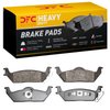 1214-1012-00 Heavy-Duty Semi-Metallic Brake Pads, 2004-2011 Ford/Lincoln/Mercury/Mazda, Position: Rear - image 4