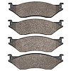 1214-1066-00 Heavy-Duty Semi-Metallic Brake Pads, Fits Select Multiple Makes/Models, Position: Rr,Front,Fr,Fr & Rr,Rear