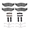 1214-1066-01 Heavy-Duty Brake Pads & Hardware Kit, Fits Select Multiple Makes/Models, Position: Rear,Fr,Fr & Rr,Front,Rr