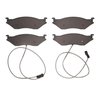 1214-1066-10 Heavy-Duty Semi-Metallic Brake Pads, Fits Select Ford/Lincoln/Mercury/Mazda, Position: Fr,Front - image 2
