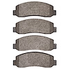 1214-1069-00 Heavy-Duty Semi-Metallic Brake Pads, 2005-2012 Ford/Lincoln/Mercury/Mazda, Position: Front,Fr - image 1