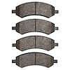1214-1084-00 Heavy-Duty Semi-Metallic Brake Pads, Fits Select Multiple Makes/Models, Position: Front