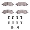 1214-1084-01 Heavy-Duty Brake Pads & Hardware Kit, Fits Select Multiple Makes/Models, Position: Front - image 2