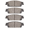 1214-1194-10 Heavy-Duty Semi-Metallic Brake Pads, 2014-2020 GM, Position: Rear - image 1