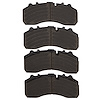 1214-1203-00 Heavy-Duty Semi-Metallic Brake Pads, 1990-2016 Multiple Makes/Models, Position: Fr & Rr