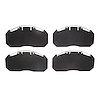 Heavy-Duty Semi-Metallic Brake Pads, Multiple Makes/Models