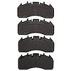 1214-1311-00 Heavy-Duty Semi-Metallic Brake Pads, 1990-2017 Multiple Makes/Models, Position: Fr & Rr