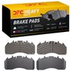 1214-1311-00 Heavy-Duty Semi-Metallic Brake Pads, 1990-2017 Multiple Makes/Models, Position: Fr & Rr - image 4