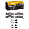 1214-1329-01 Heavy-Duty Brake Pads & Hardware Kit, Fits Select Ford/Lincoln/Mercury/Mazda, Position: Rear - image 1