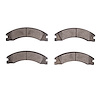 1214-1330-00 Heavy-Duty Semi-Metallic Brake Pads, Fits Select Ford/Lincoln/Mercury/Mazda, Position: Rear,Rr