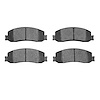 1214-1333-00 Heavy-Duty Semi-Metallic Brake Pads, 2010-2012 Ford/Lincoln/Mercury/Mazda, Position: Front - image 1