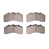 1214-1369-00 Heavy-Duty Semi-Metallic Brake Pads, 2005-2017 Multiple Makes/Models, Position: Fr & Rr
