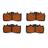 Heavy-Duty Semi-Metallic Brake Pads, Multiple Makes/Models