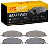 1214-1400-00 Heavy-Duty Semi-Metallic Brake Pads, 2009-2018 Mopar, Position: Rear - image 4