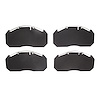 Heavy-Duty Semi-Metallic Brake Pads, Multiple Makes/Models