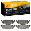 1214-1508-00 Heavy-Duty Semi-Metallic Brake Pads, 2009-2019 Ford/Lincoln/Mercury/Mazda, Position: Front - image 4
