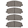 1214-1509-00 Heavy-Duty Semi-Metallic Brake Pads, Fits Select Infiniti/Nissan, Position: Front - image 1