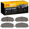 1214-1509-00 Heavy-Duty Semi-Metallic Brake Pads, Fits Select Infiniti/Nissan, Position: Front - image 4