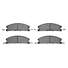 1214-1611-10 Heavy-Duty Semi-Metallic Brake Pads, 2013-2019 Ford/Lincoln/Mercury/Mazda, Position: Front - image 1
