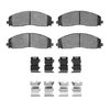 1214-1680-01 Heavy-Duty Brake Pads & Hardware Kit, Fits Select Ford/Lincoln/Mercury/Mazda, Position: Front,Fr - image 2