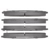 1214-1683-00 Heavy-Duty Semi-Metallic Brake Pads, 2013-2020 Hino, Position: Rr,Fr - image 3