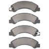 1214-1695-00 Heavy-Duty Semi-Metallic Brake Pads, 2012-2020 Hino, Position: Fr & Rr - image 2