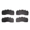 1214-1758-00 Heavy-Duty Semi-Metallic Brake Pads, 2005-2016 Volvo, Position: Fr & Rr - image 2