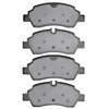 1214-1775-00 Heavy-Duty Semi-Metallic Brake Pads, 2015-2019 Ford/Lincoln/Mercury/Mazda, Position: Rear - image 2