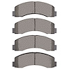 1214-2087-00 Heavy-Duty Semi-Metallic Brake Pads, 2010-2021 Ford/Lincoln/Mercury/Mazda, Position: Front - image 1