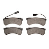 1214-2175-10 Heavy-Duty Semi-Metallic Brake Pads, 2016-2021 Freightliner, Position: Fr ,Fr & Rr,Rr