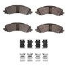 1214-2223-01 Heavy-Duty Brake Pads & Hardware Kit, Fits Select Mopar, Position: Front - image 2