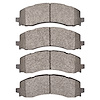 1214-2225-00 Heavy-Duty Semi-Metallic Brake Pads, Fits Select Mopar, Position: Rear - image 1