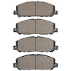 1214-2229-00 Heavy-Duty Semi-Metallic Brake Pads, Fits Select Ford/Lincoln/Mercury/Mazda, Position: Front - image 1
