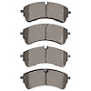 1214-2388-00 Heavy-Duty Semi-Metallic Brake Pads, Fits Select Ford/Lincoln/Mercury/Mazda, Position: Rear - image 1