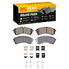 1214-2388-01 Heavy-Duty Brake Pads & Hardware Kit, Fits Select Ford/Lincoln/Mercury/Mazda, Position: Rear - image 1
