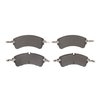 1214-2388-10 Heavy-Duty Semi-Metallic Brake Pads, Fits Select Ford/Lincoln/Mercury/Mazda, Position: Rear - image 2
