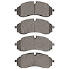 1214-2423-00 Heavy-Duty Semi-Metallic Brake Pads, Fits Select Ford/Lincoln/Mercury/Mazda, Position: Front