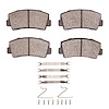 1310-0076-02 3000-Series Ceramic Brake Pads & Hardware Kit, 1979-1979 Ford/Lincoln/Mercury/Mazda, Position: Front - image 1